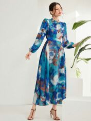 Акція на Сукня довга літня жіноча SHEIN GD-00113873 XL Різнокольорова від Rozetka
