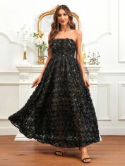 Акція на Сукня літня жіноча SHEIN GD-00097044 S Чорна від Rozetka
