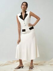 Акція на Сукня довга літня жіноча SHEIN GD-00125342 L Чорно-біла від Rozetka