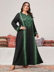 Акція на Сукня осіння жіноча SHEIN GD-00135859 XL Різнокольорова від Rozetka
