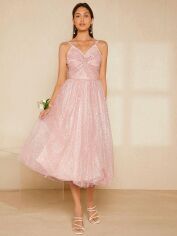 Акція на Сукня літня жіноча SHEIN GD-00142438 M Рожева від Rozetka