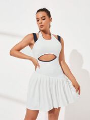 Акція на Сукня літня жіноча SHEIN GD-00149250 XS Біла від Rozetka