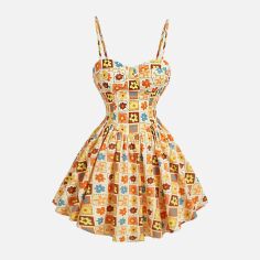 Акція на Сукня коротка літня жіноча SHEIN GD-00147538 M Різнокольорова від Rozetka