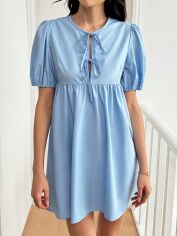 Акція на Сукня літня жіноча SHEIN GD-00155348 M Блакитна від Rozetka