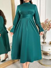 Акція на Сукня осіння жіноча SHEIN GD-00132498 XL Морські хвилі від Rozetka