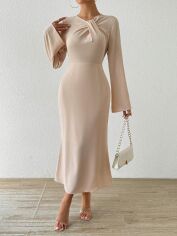 Акція на Сукня осіння жіноча SHEIN GD-00132982 S Пудрове від Rozetka