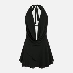 Акція на Сукня літня жіноча SHEIN GD-00133649 S Чорна від Rozetka