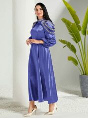 Акція на Сукня літня жіноча SHEIN GD-00124935 M Світло-синя від Rozetka