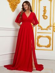 Акція на Сукня літня жіноча SHEIN GD-00145630 XL Червона від Rozetka