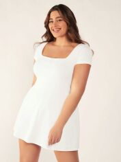Акція на Сукня літня жіноча SHEIN GD-00135641 XL Біла від Rozetka