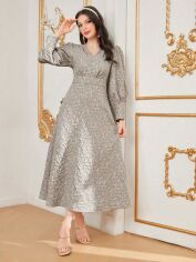 Акція на Сукня осіння жіноча SHEIN GD-00143514 XL Сіра від Rozetka