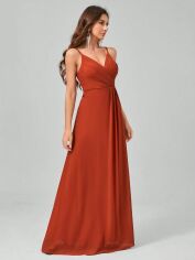 Акція на Сукня літня жіноча SHEIN GD-00147196 S Коричнева від Rozetka