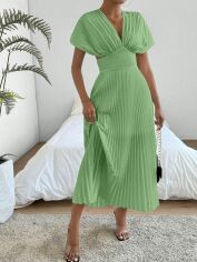 Акція на Сукня літня жіноча SHEIN GD-00147169 M Світло-зелена від Rozetka