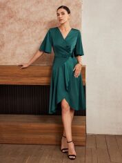 Акція на Сукня літня жіноча SHEIN GD-00144408 L Смарагдова від Rozetka