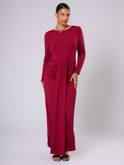 Акція на Сукня літня жіноча SHEIN GD-00138520 3XL Бордова від Rozetka