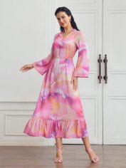 Акція на Сукня літня жіноча SHEIN GD-00150661 XS Різнокольорова від Rozetka
