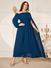 Акція на Сукня літня жіноча SHEIN GD-00137261 XL Морські хвилі від Rozetka