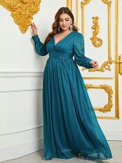 Акція на Сукня літня жіноча SHEIN GD-00124849 3XL Морські хвилі від Rozetka
