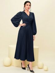 Акція на Сукня літня жіноча SHEIN GD-00108299 S Темно-синя від Rozetka