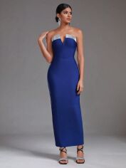 Акція на Сукня літня жіноча SHEIN GD-00125127 M Темно-синя від Rozetka