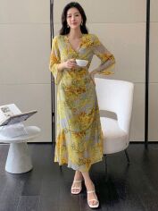 Акція на Сукня літня жіноча SHEIN GD-00149119 S Різнобарвна від Rozetka