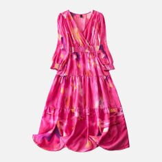 Акція на Сукня літня жіноча SHEIN GD-00137700 XL Рожева від Rozetka