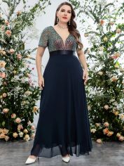 Акція на Сукня літня жіноча SHEIN GD-00124837 XL Різнокольорова від Rozetka