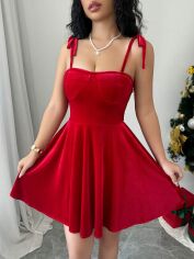 Акція на Сукня осіння жіноча SHEIN GD-00134017 XL Червона від Rozetka