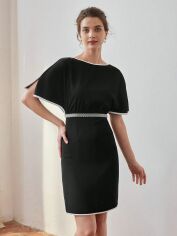 Акція на Сукня жіноча SHEIN GD-00115166 XS Чорна від Rozetka