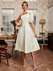 Акція на Сукня жіноча SHEIN GD-00114680 M Айворі від Rozetka