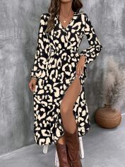Акція на Сукня осіння жіноча SHEIN GD-00134492 XL Різнокольорова від Rozetka