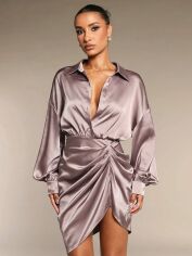 Акція на Сукня жіноча SHEIN GD-00125528 M Світло-рожева від Rozetka
