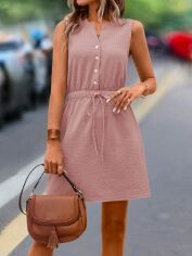 Акція на Сукня жіноча SHEIN GD-00115668 XS Світло-рожева від Rozetka