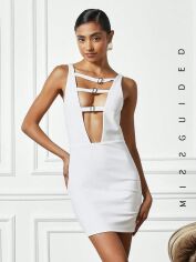 Акція на Сукня жіноча SHEIN GD-00125307 L Біла від Rozetka