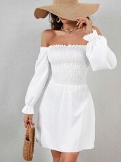 Акція на Сукня жіноча SHEIN GD-00124994 L Біла від Rozetka