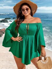 Акція на Комбінезон жіночий SHEIN GD-00135727 4XL Зелений від Rozetka