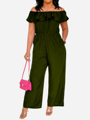 Акція на Комбінезон жіночий SHEIN GD-00115082 XL Хакі від Rozetka
