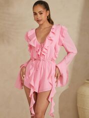 Акція на Комбінезон жіночий SHEIN GD-00132035 S Рожевий від Rozetka