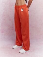 Акція на Спортивні штани жіночі SHEIN GD-00125364 S Помаранчеві від Rozetka