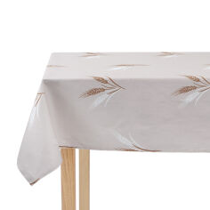 Акція на Скатерть хлопковая Колоски Lotus Home 140х240 см від Podushka