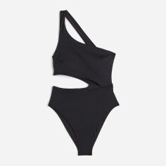 Акція на Суцільний купальник жіночий H&M 949183004c21 44 Чорний від Rozetka