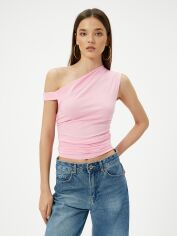 Акція на Топ жіночий Koton 4SAL11065IK274 XL Рожевий від Rozetka