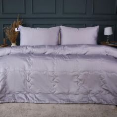Акція на Набір MirSon №2998 Ковдра літня King Size 220х240 Line Satin Premium 0251 SkyLine Bamboo + 2 подушки 50х70 + 2 наволочки 50х70 + простирадло 220х240 від Rozetka