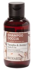 Акція на Шампунь-гель зволожуючий Bioearth Family Vanilla & Oat Shampoo shower gel для волосся та душу 100 мл від Rozetka