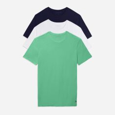 Акція на Набір футболок бавовняних довгих чоловічих Tommy Hilfiger 09TCR01HJP XL 3 шт Комбінований від Rozetka