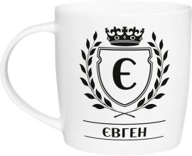 Акція на Фарфорова чашка Kvarta Євген 360 мл в подарунковій коробці (2508) від Rozetka