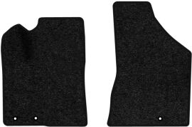 Акція на Ворсові килимки EVAtech Standard в салон авто для Kia Sorento (XM) (Hinged Gas Pedal) 7 seats 2009-2012 2 покоління SUV EU Чорний кант від Rozetka