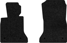 Акція на Ворсові килимки EVAtech Standard в салон авто для BMW 5 Series (F10) Mechanical seats 2010-2013 6 покоління Sedan EU Чорний кант від Rozetka
