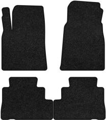 Акція на Ворсові килимки EVAtech Premium в салон авто для Chevrolet Captiva (C100) 7 seats 2006-2011 1 покоління SUV EU Чорний кант від Rozetka