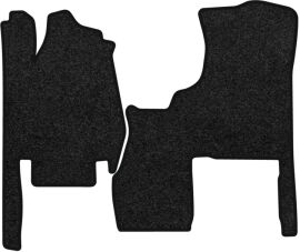 Акція на Ворсові килимки EVAtech Premium в салон авто для Chrysler Voyager (RG) (without armrest) 7 seats AT 2001-2007 4 покоління Minivan EU Чорний кант від Rozetka